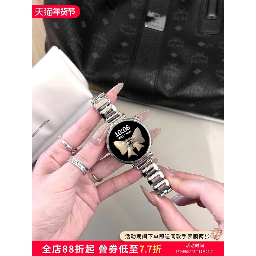 [A Cube Sugar] Thích hợp cho đồng hồ đeo tay Huawei GT6 GT5 Đồng hồ nữ GT4 Metal Pro gt2 Đồng hồ pho