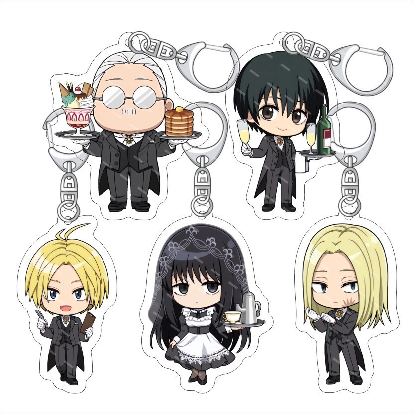 pcs Anime SAKAMOTO DAYS Acrylic Keychain Lu Shaotang Sakamoto Taro Shin Asakura Cosplay