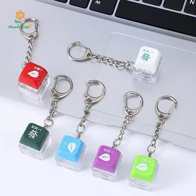 Móc khóa nút bấm LILY cho túi Chìa khóa uuu