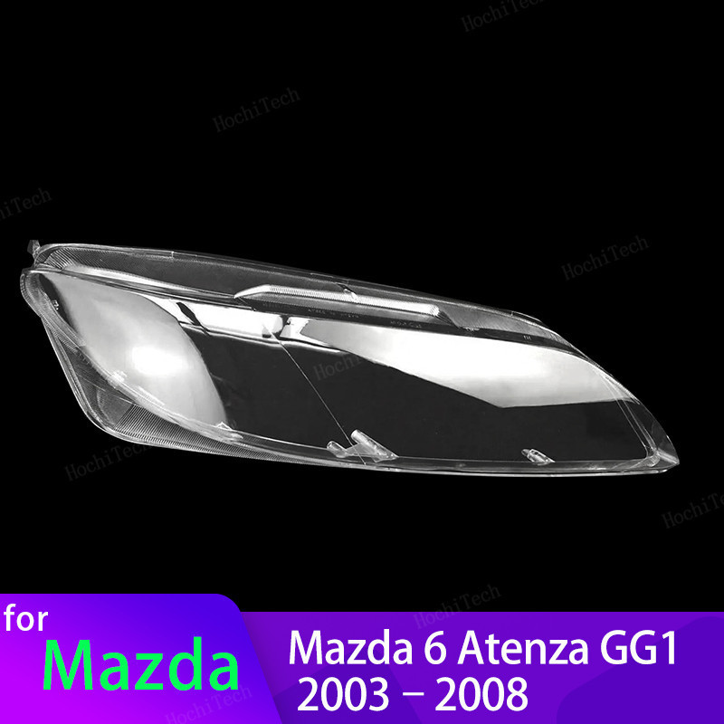 Đầu Đèn Dành Cho Xe Mazda 6 Mazda6 Atenza GG1 2003-2008 Trong Suốt Nhà Ở Phía Trước Đèn Pha Ống Kính