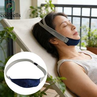 COOLCELLS Stop Snoring Chin Strap, Đai chống ngáy co giãn thoáng khí, Dây thở miệng Nhẹ Thoải mái có thể điều chỉnh Dây đeo hỗ trợ cằm cải thiện giấc ngủ