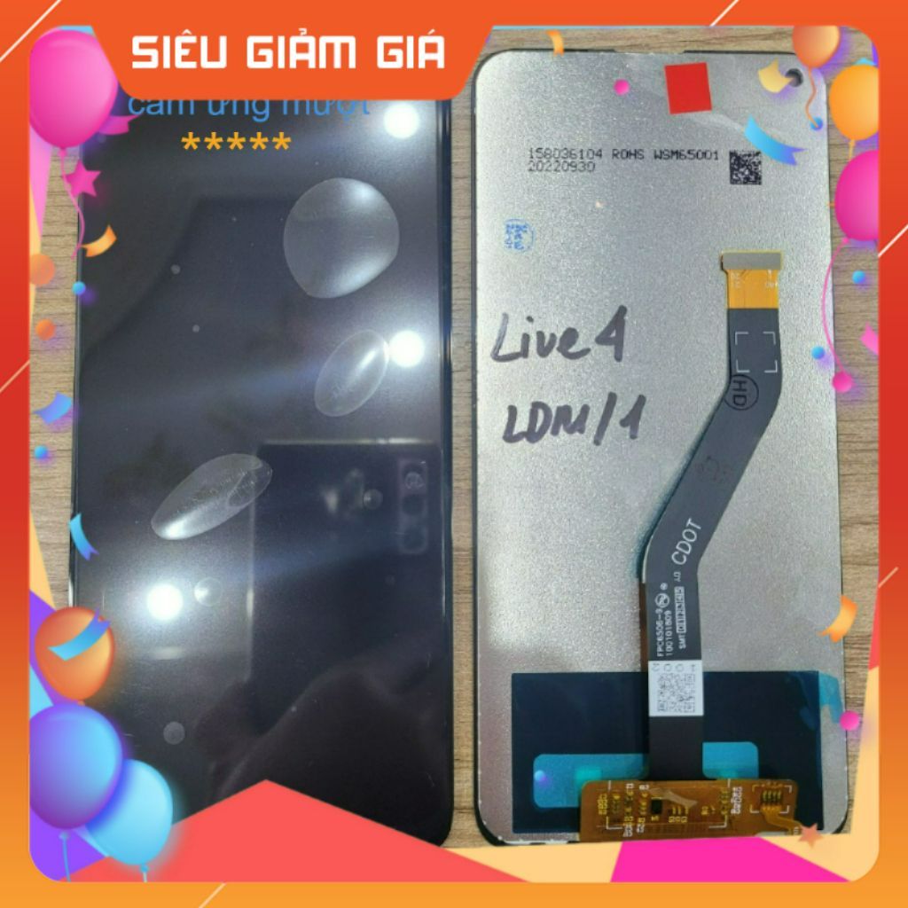 >< Màn Tương Thích Vsmartt Live 4 / V430 (tặng keo dán và cường lực) "ok"