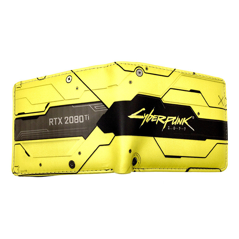 Ví đựng tiền xu BT4O Ví PU Cyberpunk 2077