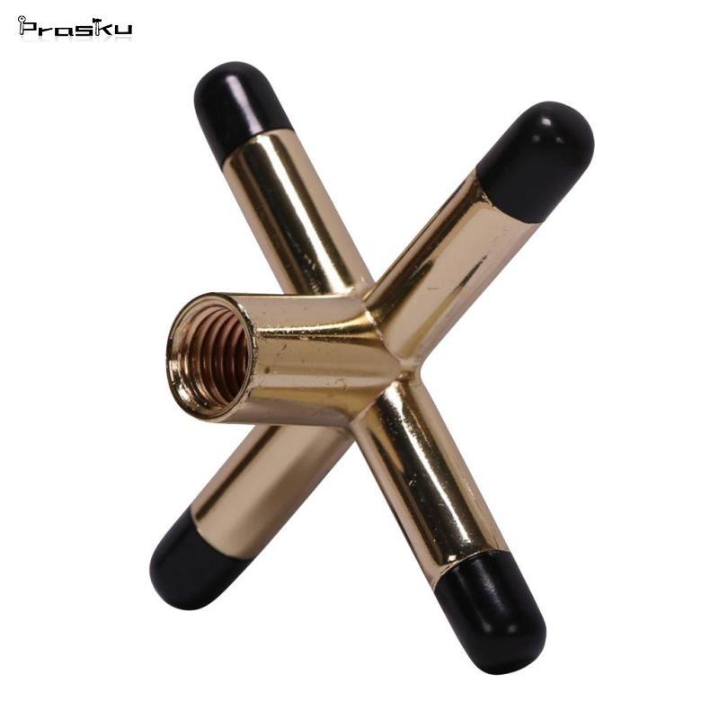 Kim loại bền Bida Cue Bridge Head Cue Holder Rest Pool Phụ kiện