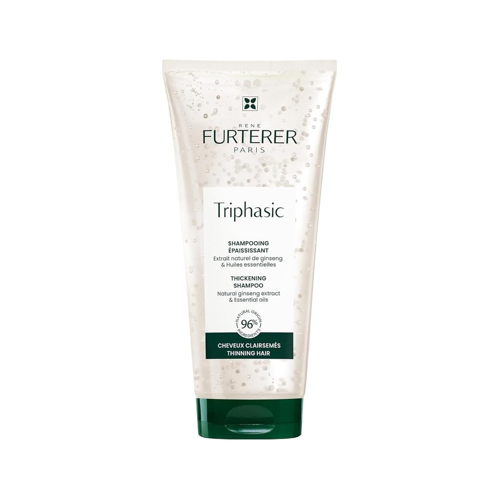 Dầu gội làm dày Rene Furterer TRIPHASIC – Dành cho tóc mỏng – Cải thiện mật độ và sức mạnh tóc – Din