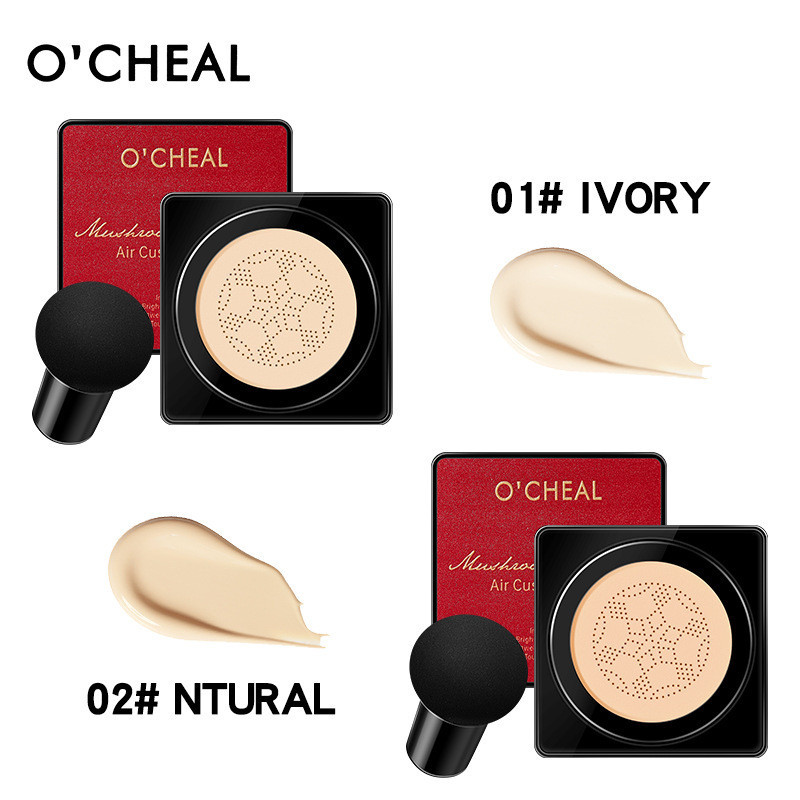 O 'CHEAL ❈ ❈ ❈ ❈ BB ❈ ❈ ❈ ❈ 🇾 ❈ ❈ ❈ ❈ ❈ ❈ ❈ ❈ ❈ O 'CHEAL Mushroom Air Cushion BB Cream Self