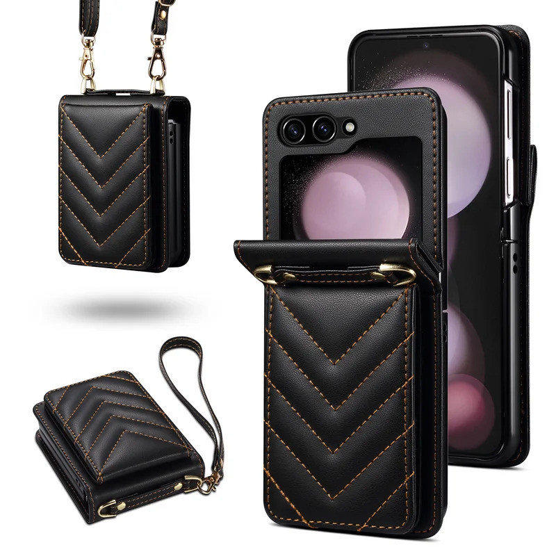 Ví chống va đập Điện thoại di động Coque Case cho Samsung Galaxy Z Flip 5 Flip4 Flip 3 4 Flip5 Flip6