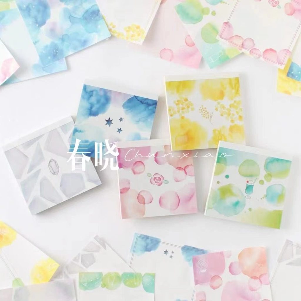 [Giảm giá 30%] Japan Green Flash Symphony Series Post-it Notepad Photopad Notepad