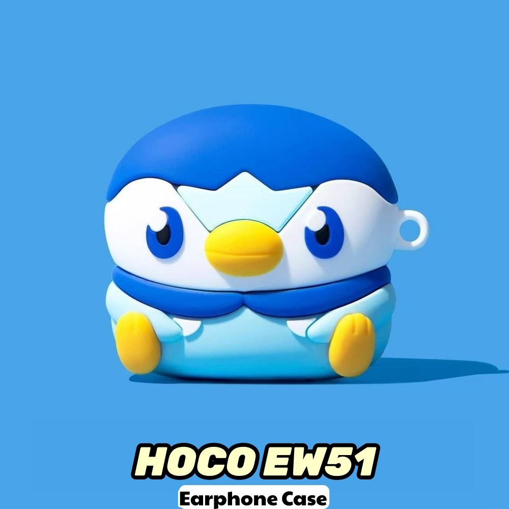 Dành Cho Vỏ HOCO EW51 Silicon Mềm Hoạt Hình Dễ Thương Charizard Vỏ Tai Nghe