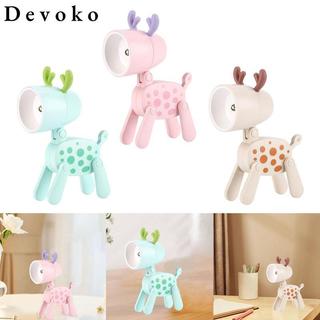 Devoko Đèn ngủ led DEVOKO mini để bàn hình con nai