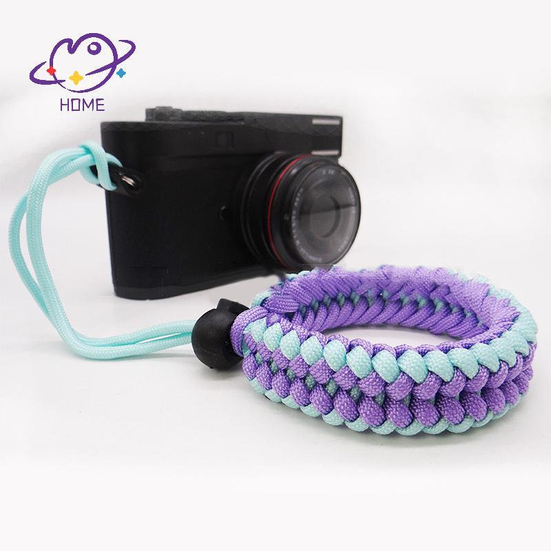 [mayhome] Dây đeo cốc nước dệt bằng silicon chống trượt Paracord {TH}