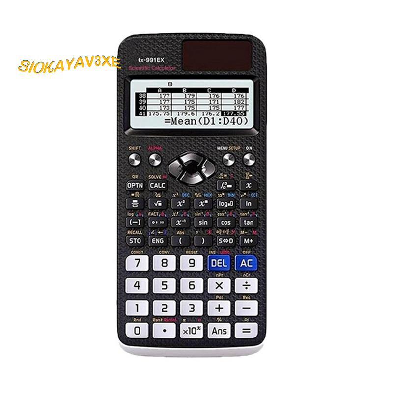 -991EX dành cho học sinh và giáo viên Máy tính khoa học 552 Chức năng Thiết kế chức năng A