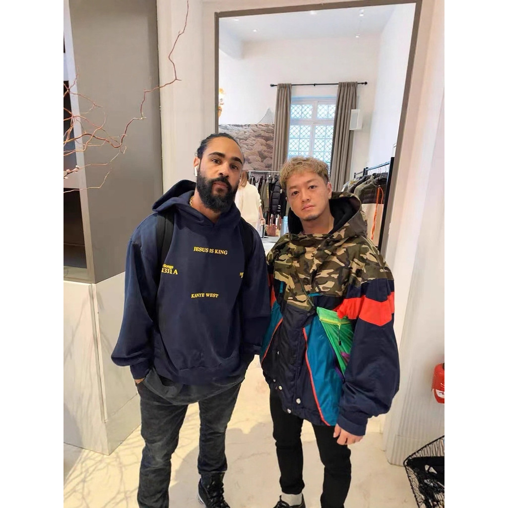 XA13 CPFM KANYE WEST Big talker JESUS IS KING Album limited edition unisex high street hooded sweats