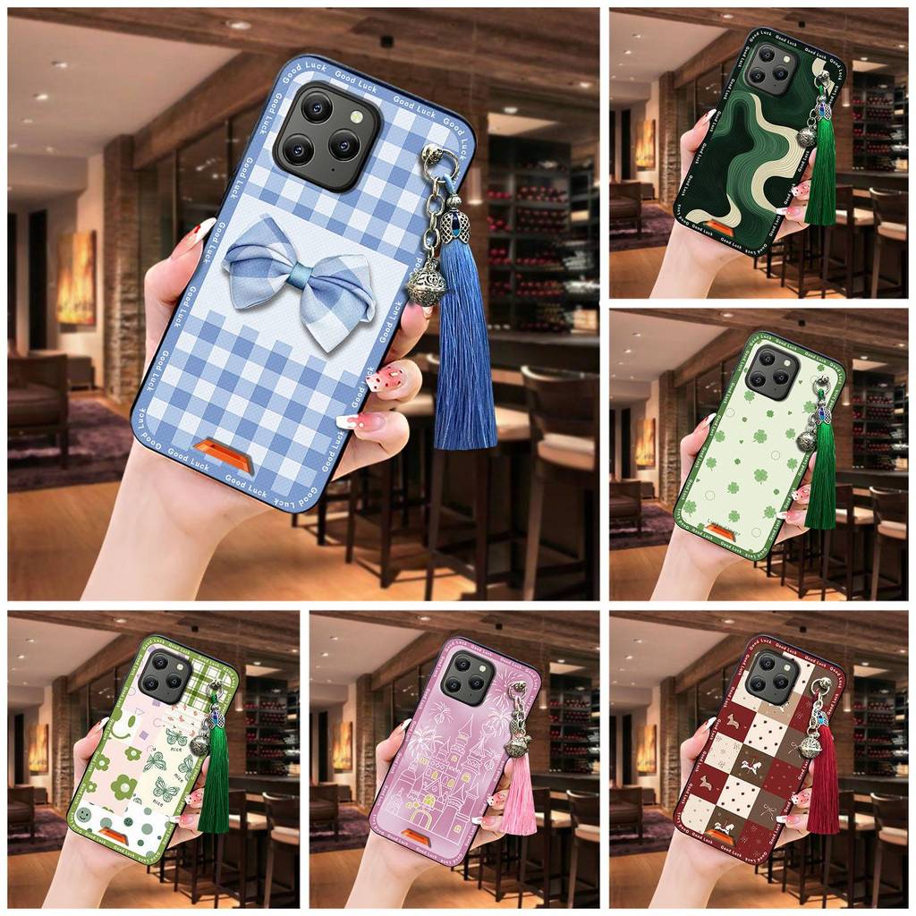 Ốp Điện Thoại Tua Rua Chuông Cho Blackview BV5300 / Pro / Plus / Scal S70 / Pro Vỏ Mềm Bọc Toàn Bộ S