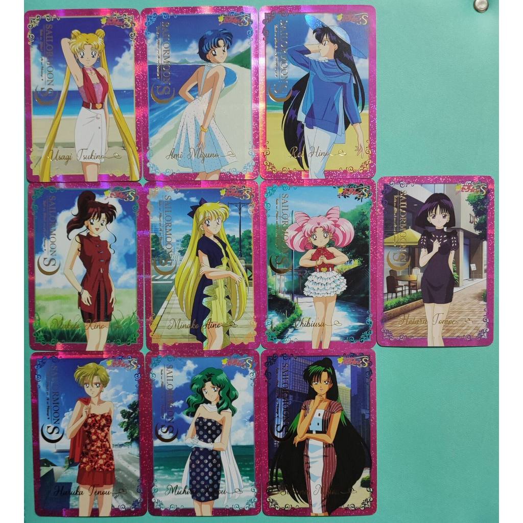 Thẻ nhân vật thủy thủ mặt trăng Thủy thủ mặt trăng S Thẻ Flash dòng charamide