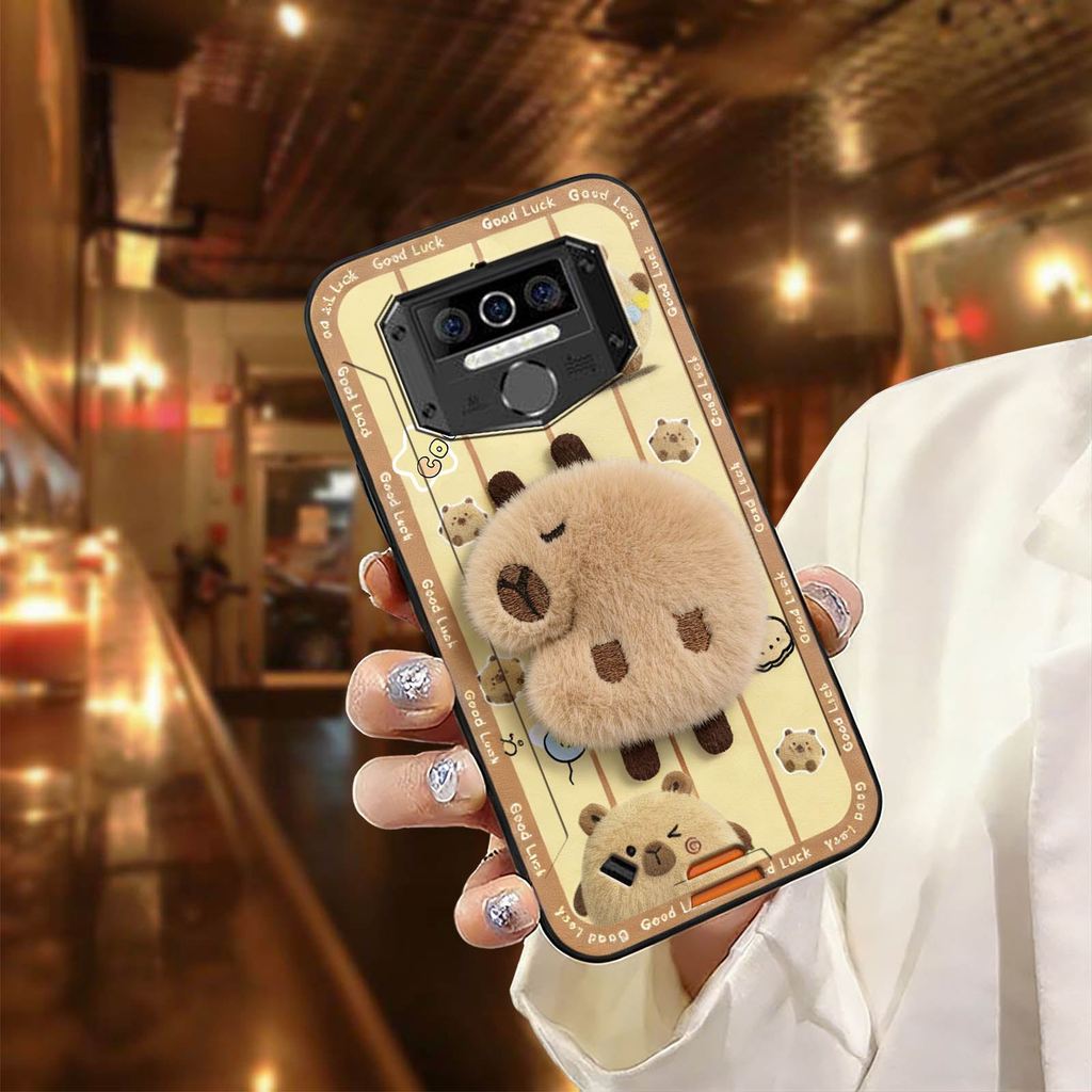 Miếng Dán Vải Thiết Kế Thời Trang Ốp lưng Oukitel WP5 / WP5 Pro Bọc Toàn Bộ Silicon Sang Trọng Chống