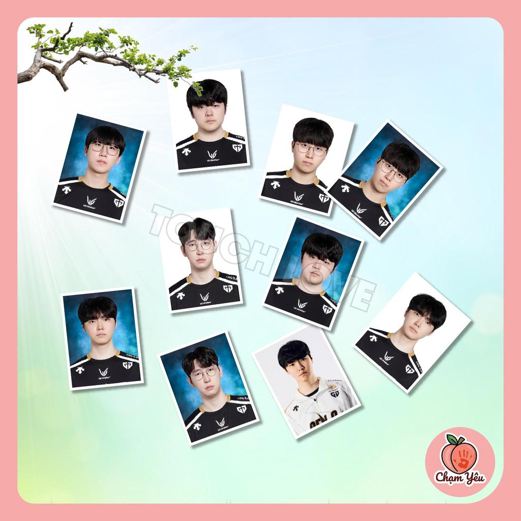 ID Photo Gen.G Esports LoL Liên Minh Huyền Thoại - Canyon - Chovy - Duro - Kiin - Ruler - Ảnh thẻ Ge