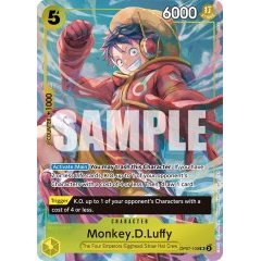 Monkey D. Luffy [English Version][Illustration Box Vol.3][Yellow][OP07-109] ｜ONE PIECE TCG
