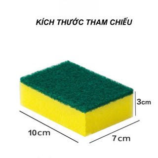 [QUÀ TẶNG] Miếng mút rửa chén KOOL [cọ bọt rửa chén]