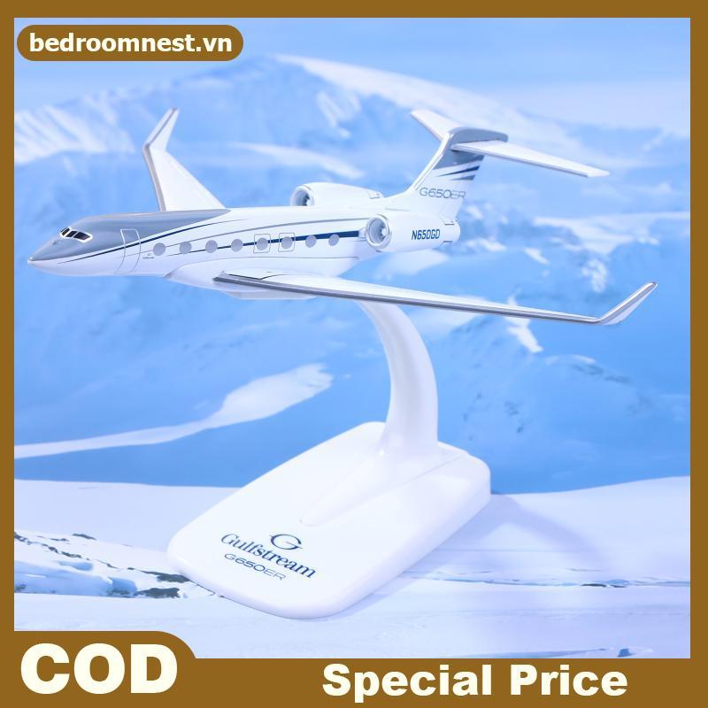 PHÒNG 1 Chiếc Gulfstream G650 Máy Bay Diecast Tỉ Lệ 1 / 200 Máy Bay Mô Hình Máy Bay Máy Bay G650ER M