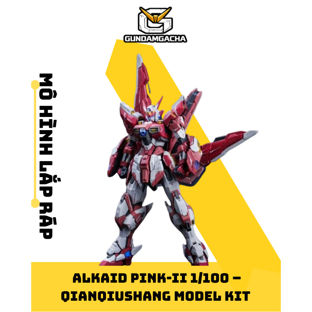 Mô Hình Lắp Ráp 1/100 Alkaid Pink-II Model Kit – QianqiushangPromax
