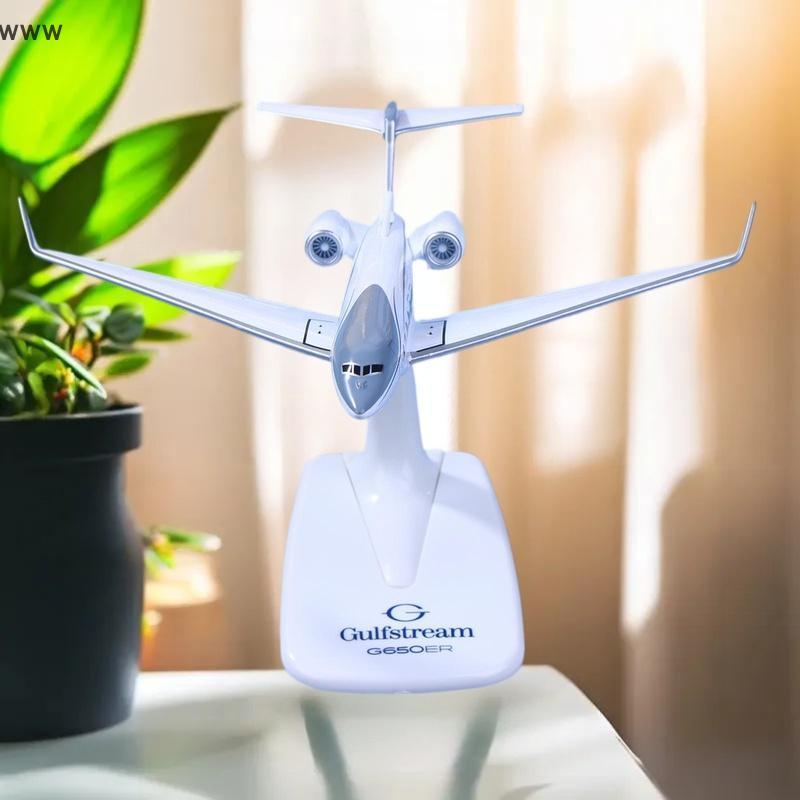 [Auz] 1 chiếc mô hình máy bay gulfstream G650 Máy bay mô hình máy bay mô hình máy bay g650er