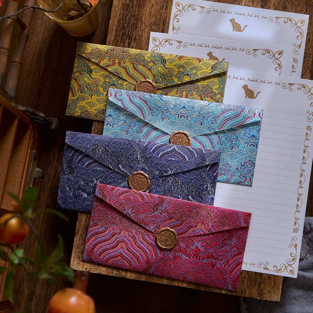 Khuyến mãi mất mát Phong bì vận chuyển nhanh Phong cách quốc gia Phong bì cổ điển Bộ giấy thư phong 