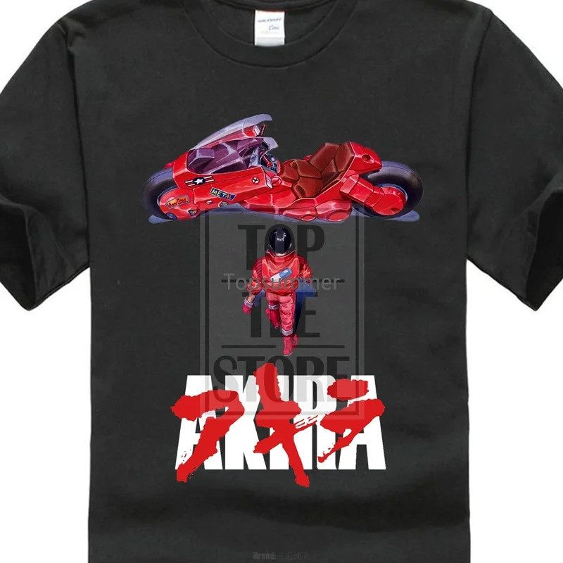 Akira Anime Áo Thun Manga Phim 1988 Đen Xanh Tím Tất Cả Các Kích Cỡ Từ S Đến 4XL