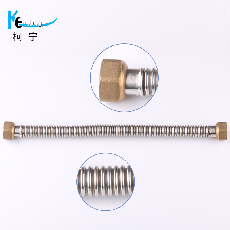 4 Điểm 304 Thép Không Gỉ Sóng Ống Hàn Mã Hóa Liền Mạch Hàn Nước Nóng Lạnh Đầu Vào Ống Ổ Cắm Ống Kim 