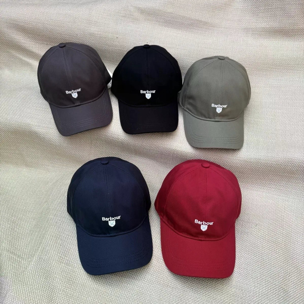 Mũ Anh Nhiều Màu Barbour Thêu Retro Thường Ngày Cùng Phong Cách Mũ Bóng Chày Chống Nắng