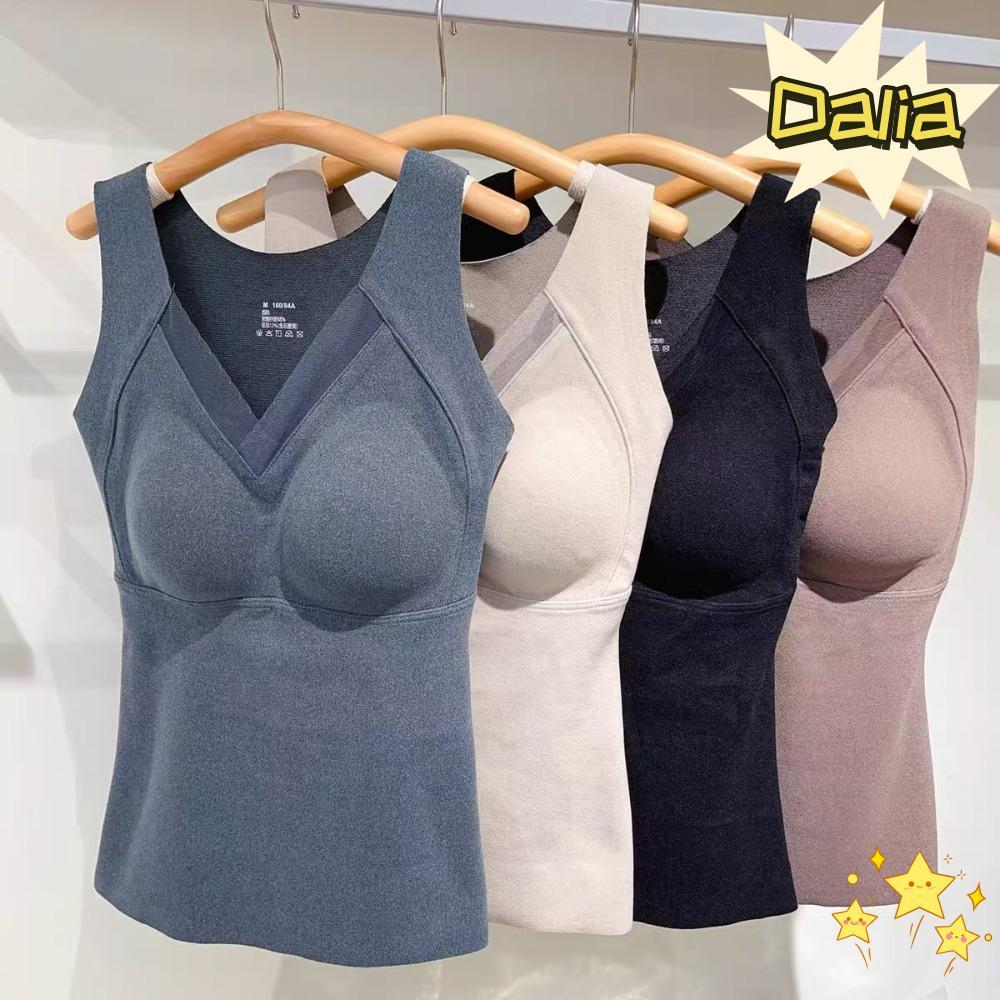 DALIA Warm Top Graphene Nhung và Quần Lót Giữ Nhiệt, Thích Hợp Mùa Thu Đông