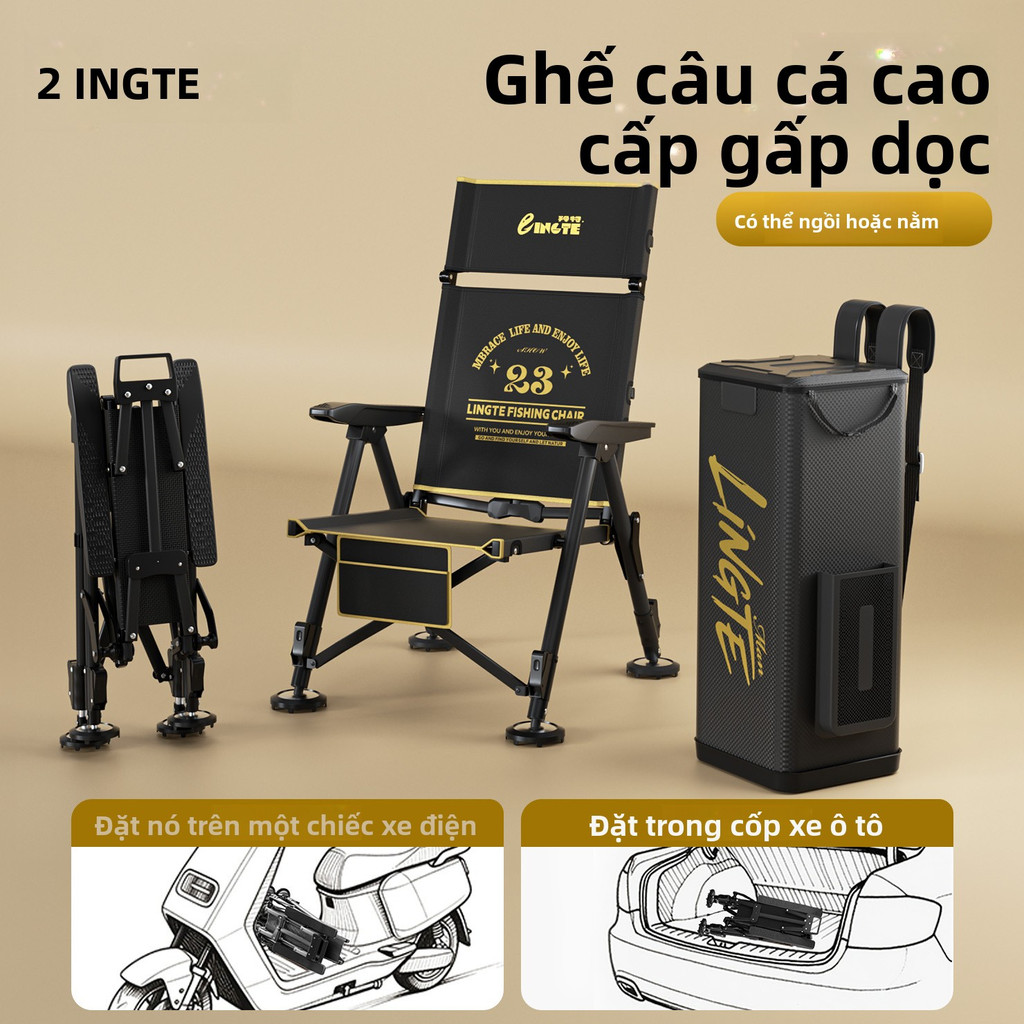 Ghế câu cá, ghế câu cá đa địa hình, chuyên dụng cho câu cá ngoài trời, ghế câu cá gấp kiểu châu Âu, 