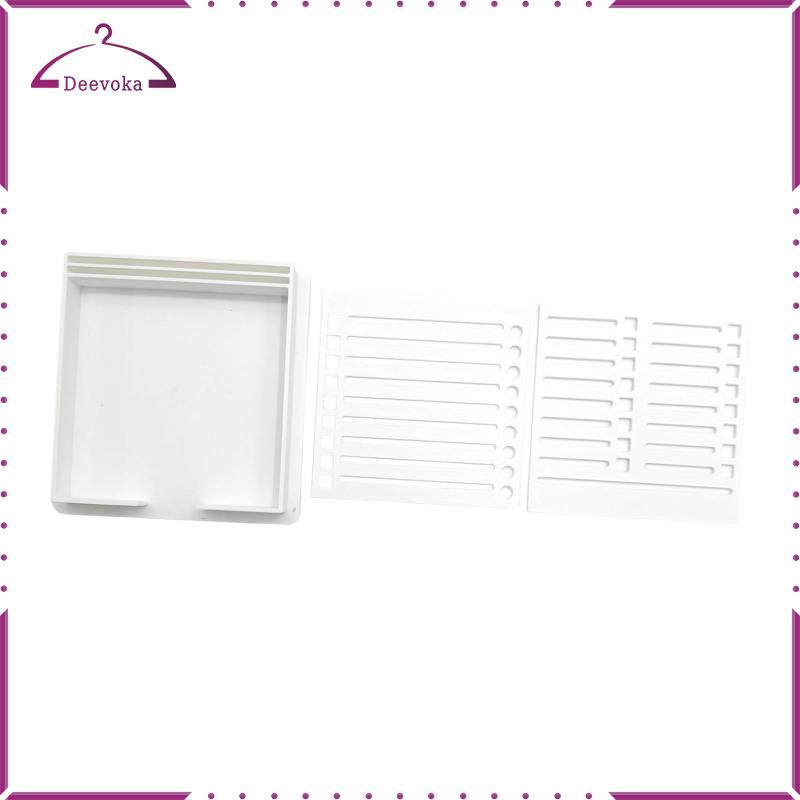 Sticky Note Stencil Sticky Note Holder Supplies Portable Universal Dispenser cho