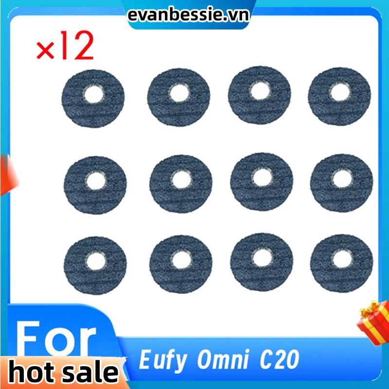 12 Chiếc Rag Vệ Sinh Cho Omni C20 Robot Hút Bụi Phần Thay Thế