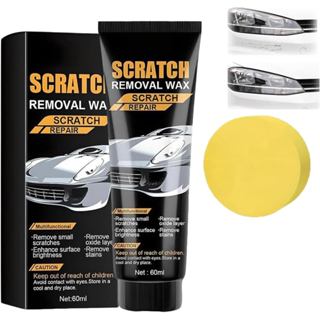 CarScratchRemovalWax, ScratchRemoverforVehicleswithSponge, CarPolishingWaxScratchsRemoverCarsPaintScratchsRepairKitforDeepScratches (1 Bộ)