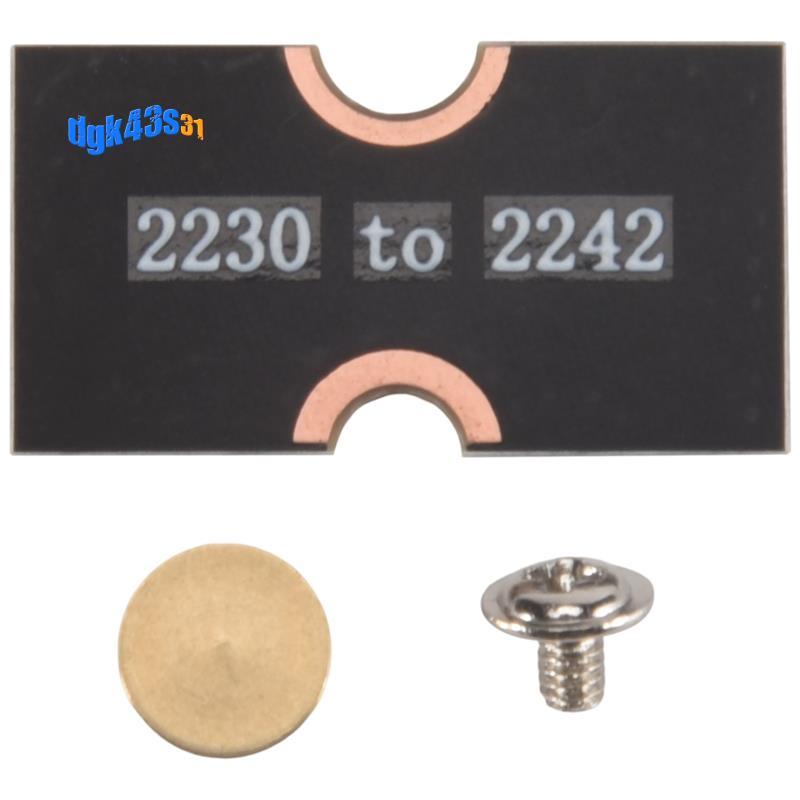 Bộ chuyển đổi ổ đĩa thể rắn M2 M2 2230 SSD sang 2242 Thẻ chuyển đổi 2230 sang 2242 Giá đỡ mở rộng