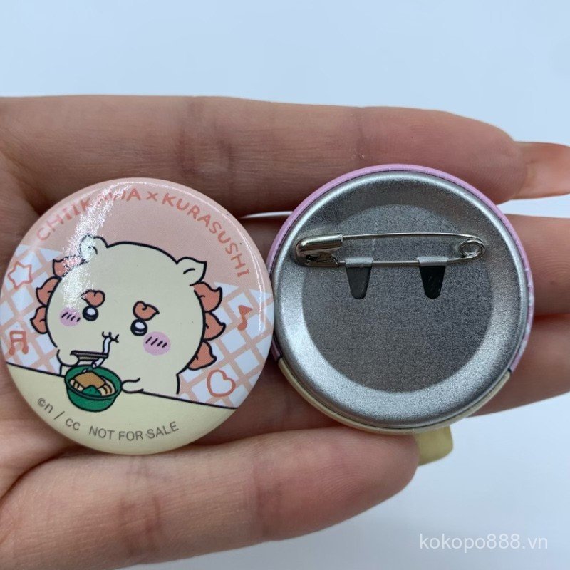 Thanh chiikawa chiikawa Sushi Số lượng lớn Hàng hóa Kawaii Iggy Twist Huy hiệu chiikawa Sa Trứng