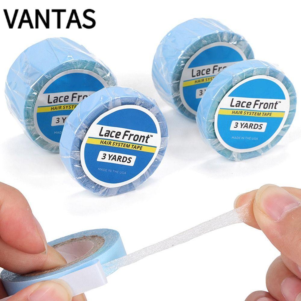 VANTAS 3Yards/Cuộn Ren Phía Trước - Keo Dính Tóc Hai Mặt Chống Thấm Nước, Dễ Nối Và Bền