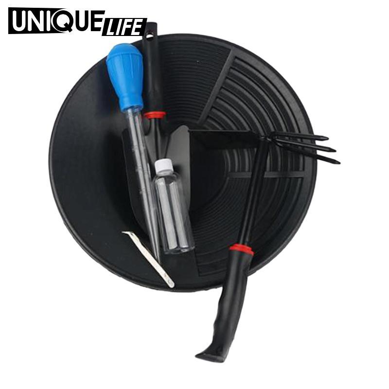 Bộ chảo Panning vàng Bộ thăm dò hoàn chỉnh Bedrock di động