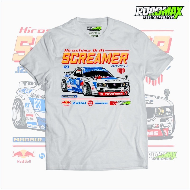 Áo thun 100% Cotton MAZDA MAZDA Rx7 có sẵn 0316