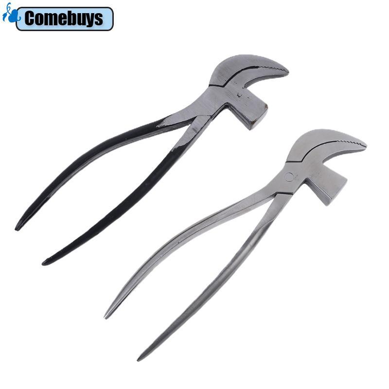 Com * Kìm Cobbler màu đen bạc Dụng cụ làm giày da thủ công DIY