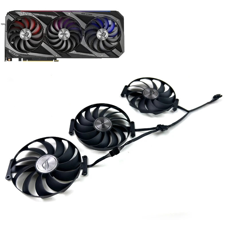 Quạt Làm Mát MỚI 97mm CF1010U12S Dành Cho ASUS ROG STRIX RTX 3060 3070 3080 Ti 3090 GAMING RX 6700 6