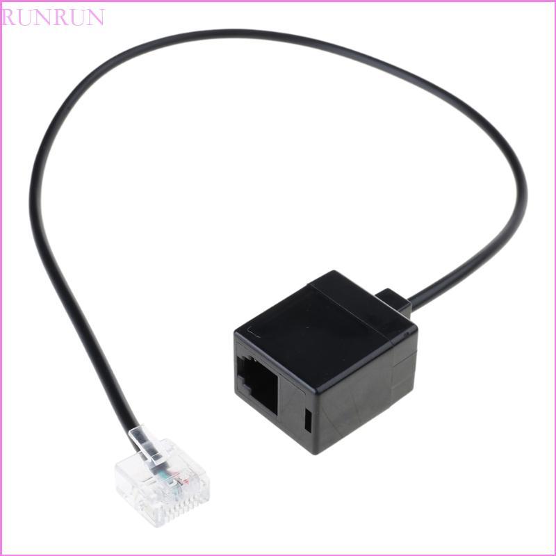 RJ45 to RJ11 Converter Cable for Landline Connection RJ45 8P8C to RJ11 6P6C Cord
