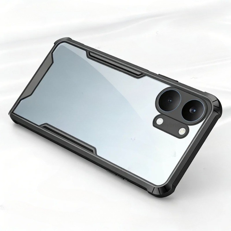 Dành Cho Xiaomi POCO X8 Pro Max F8 M8 Pro Ultra Shell Pha Lê Trong Suốt Acrylic Ốp lưng Camera Chống