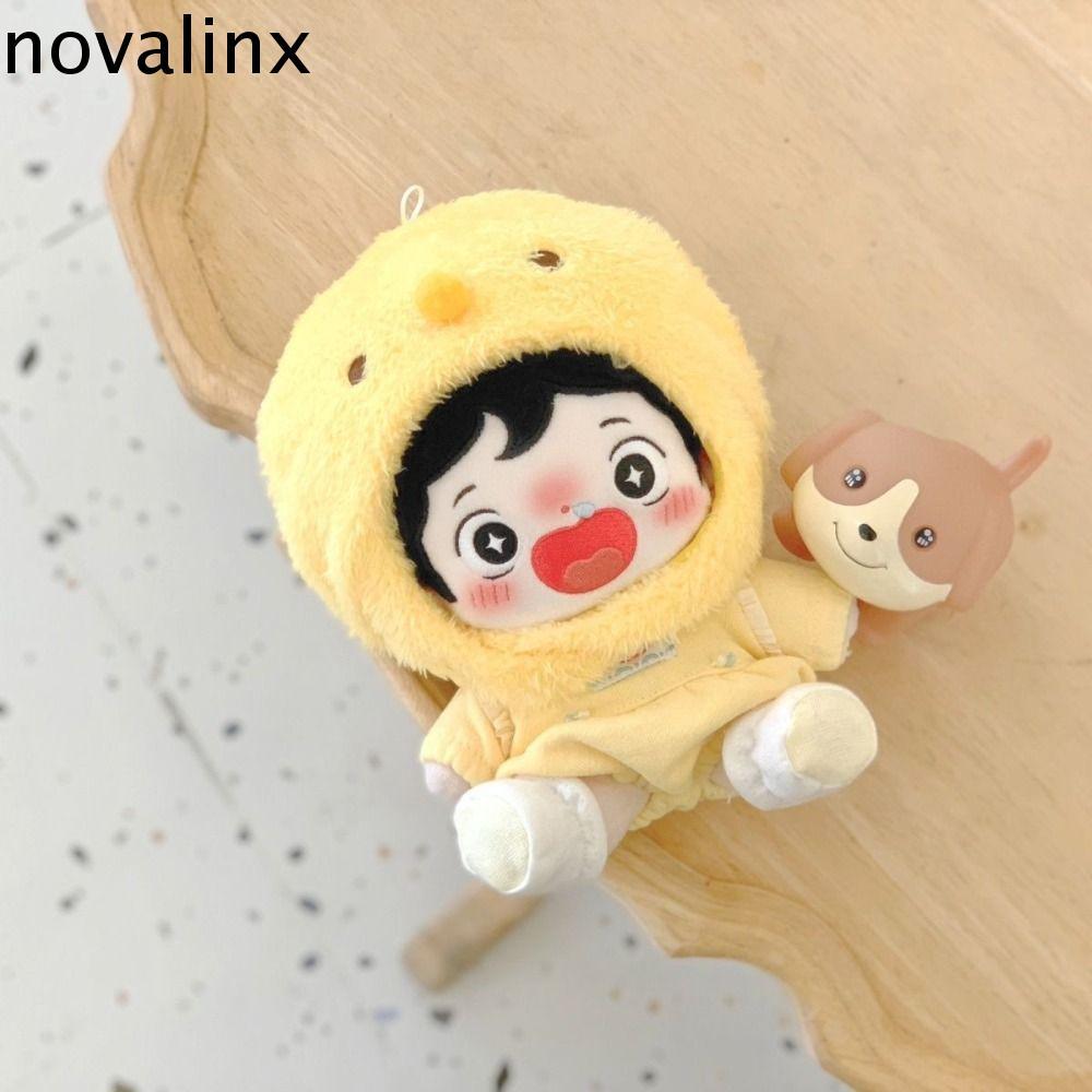 Mũ búp bê cotton NOVALINX Rabbit 5CM, Vịt Penguin Bear Idol Mũ búp bê sang trọng, Dễ thương Đáng yêu
