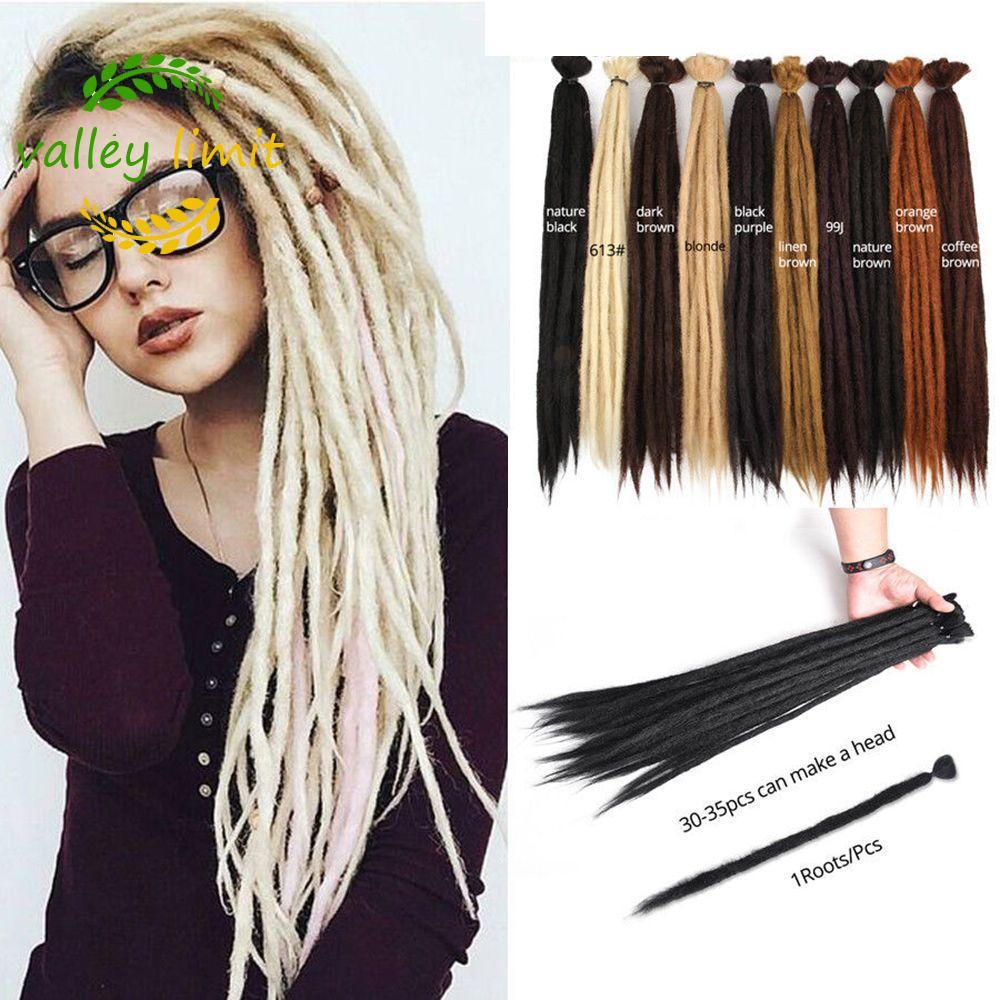 valley limit VALLEY LIMIT Dreadlocks Tóc Tổng Hợp Phong CáchRock 20 Inch