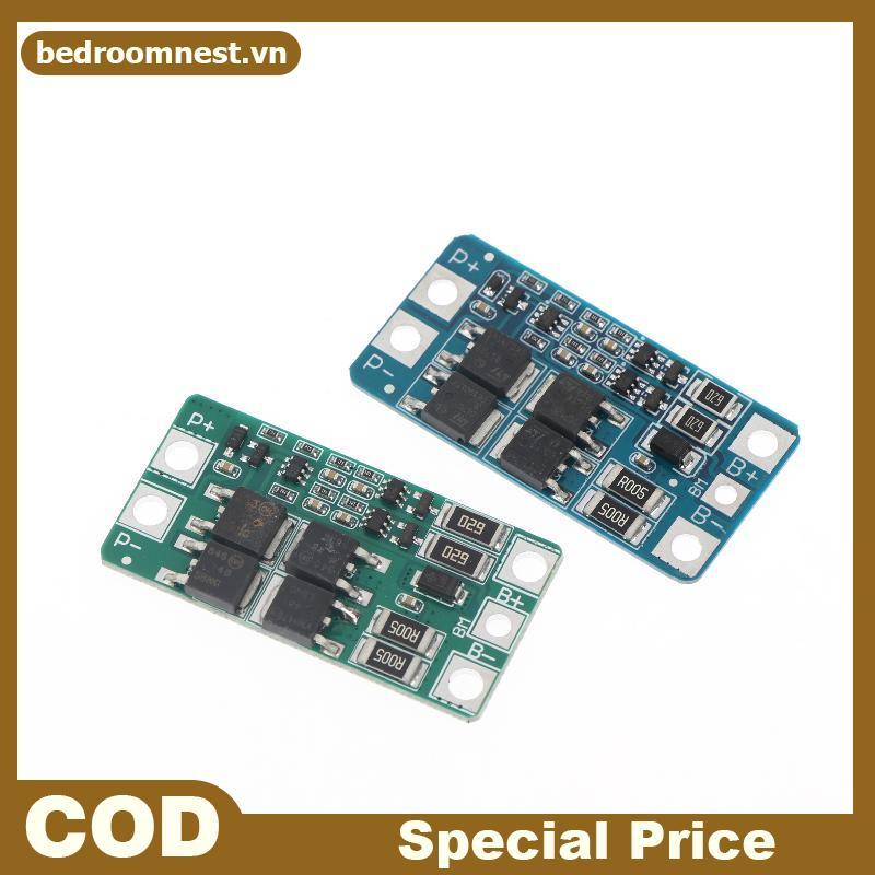 PHÒNG 2S 10A LiFePO4 BMS có cân bằng cho Bộ pin 18650 / 32650.