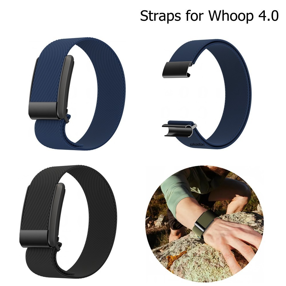 Dây đeo cho đồng hồ thông minh Whoop 4.0 Band Whoop 3.0 Co giãn Vòng đeo tay thể thao Nylon co giãn 