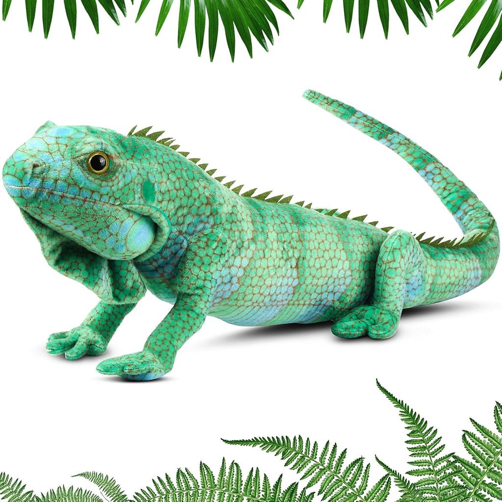 Syhood Thằn Lằn Thú Nhồi Bông 37,4 '' Thực Tế Sang Trọng Thằn Lằn Mềm Mại Sang Trọng Bò Sát Quà Tặng