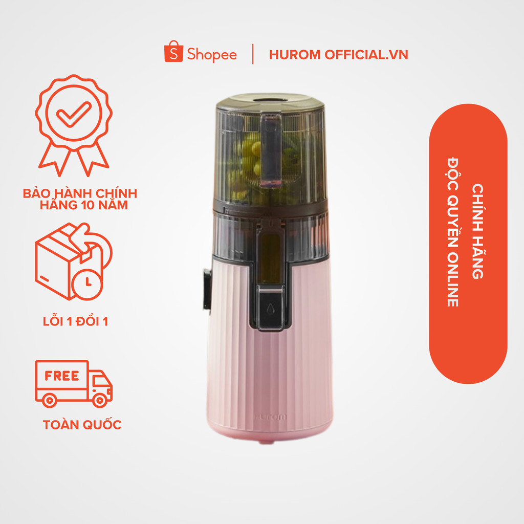 Máy ép chậm Hurom H420, Máy ép trái cây Hurom H420 - Bảo hành chính hãng 10 năm - Phân phối độc quyề